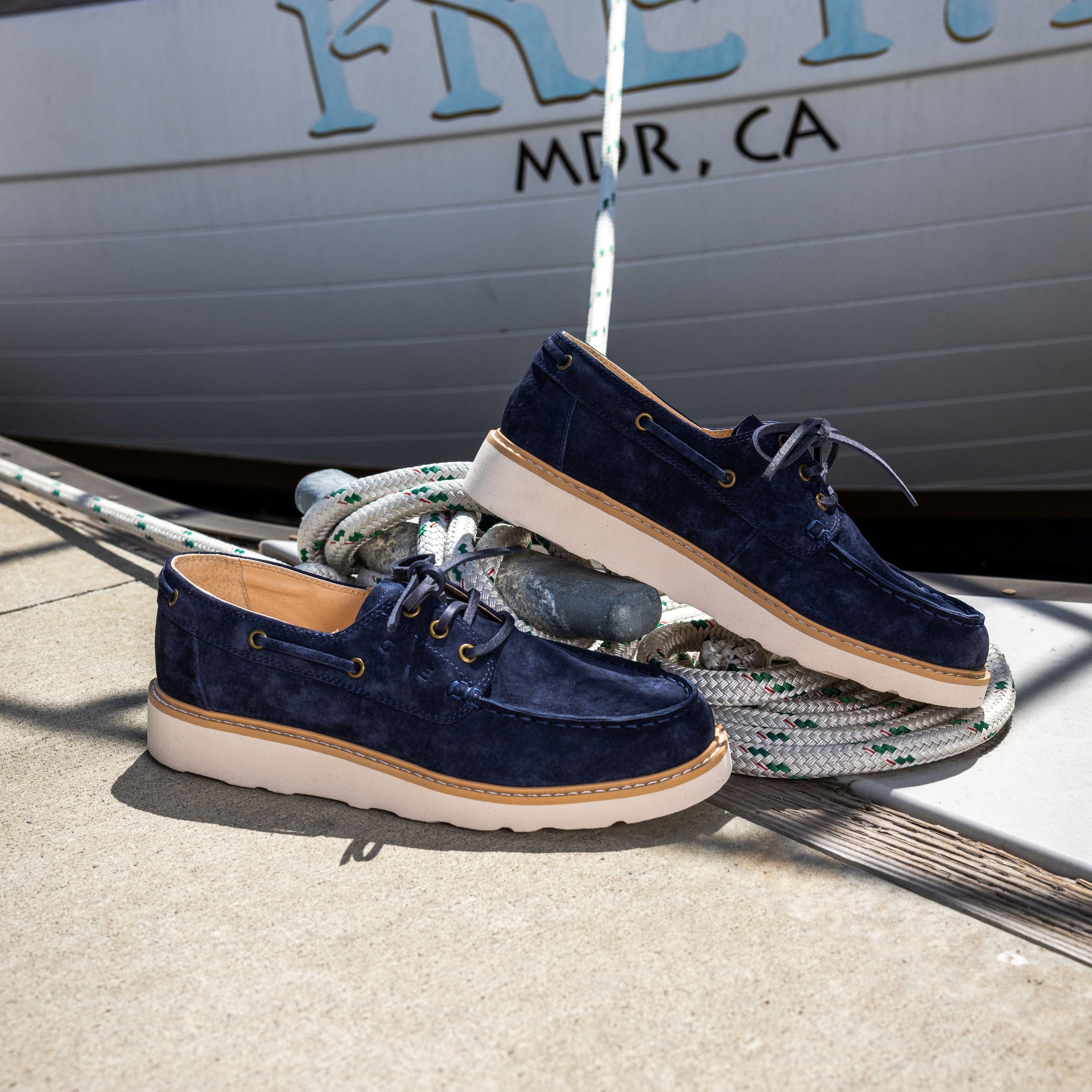 Carter Heritage Collection shoe worn in casual lifestyle setting, showcasing comfort and versatile style.