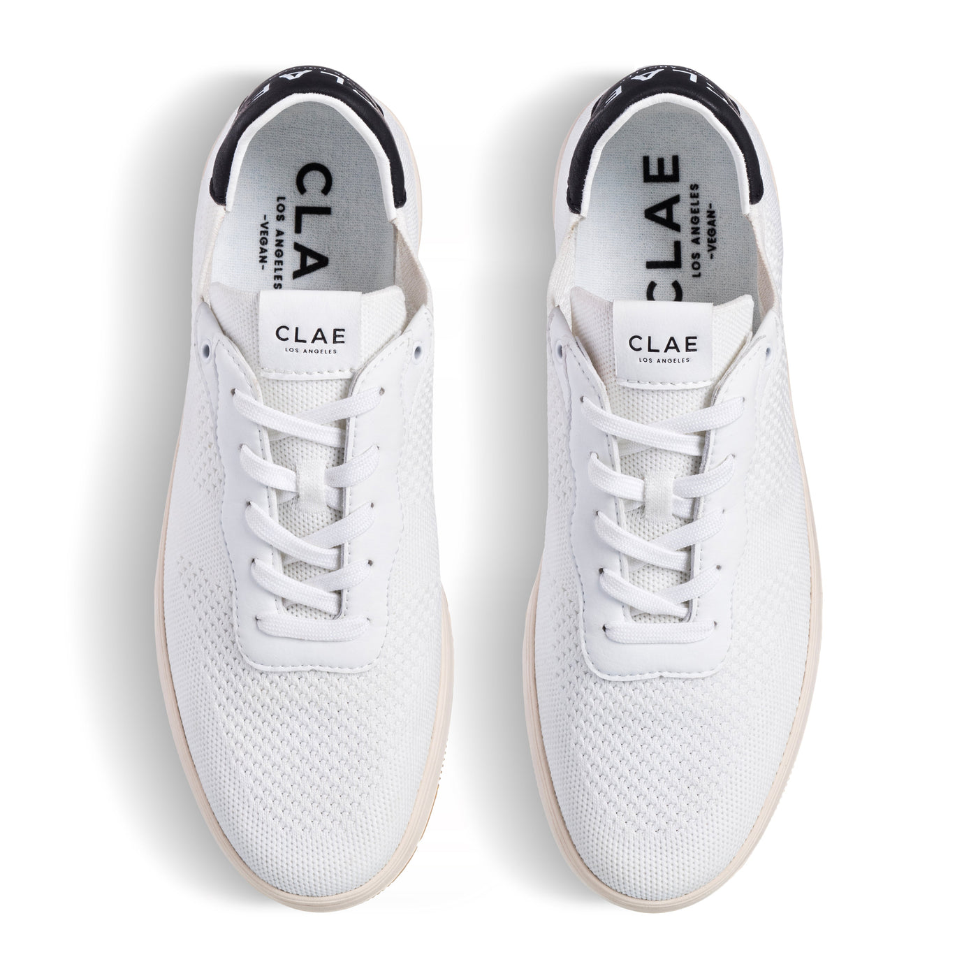 Malone Knit White Black Top View